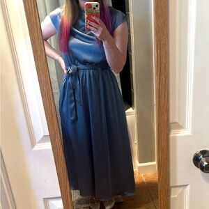 Satin Cocktail Dress